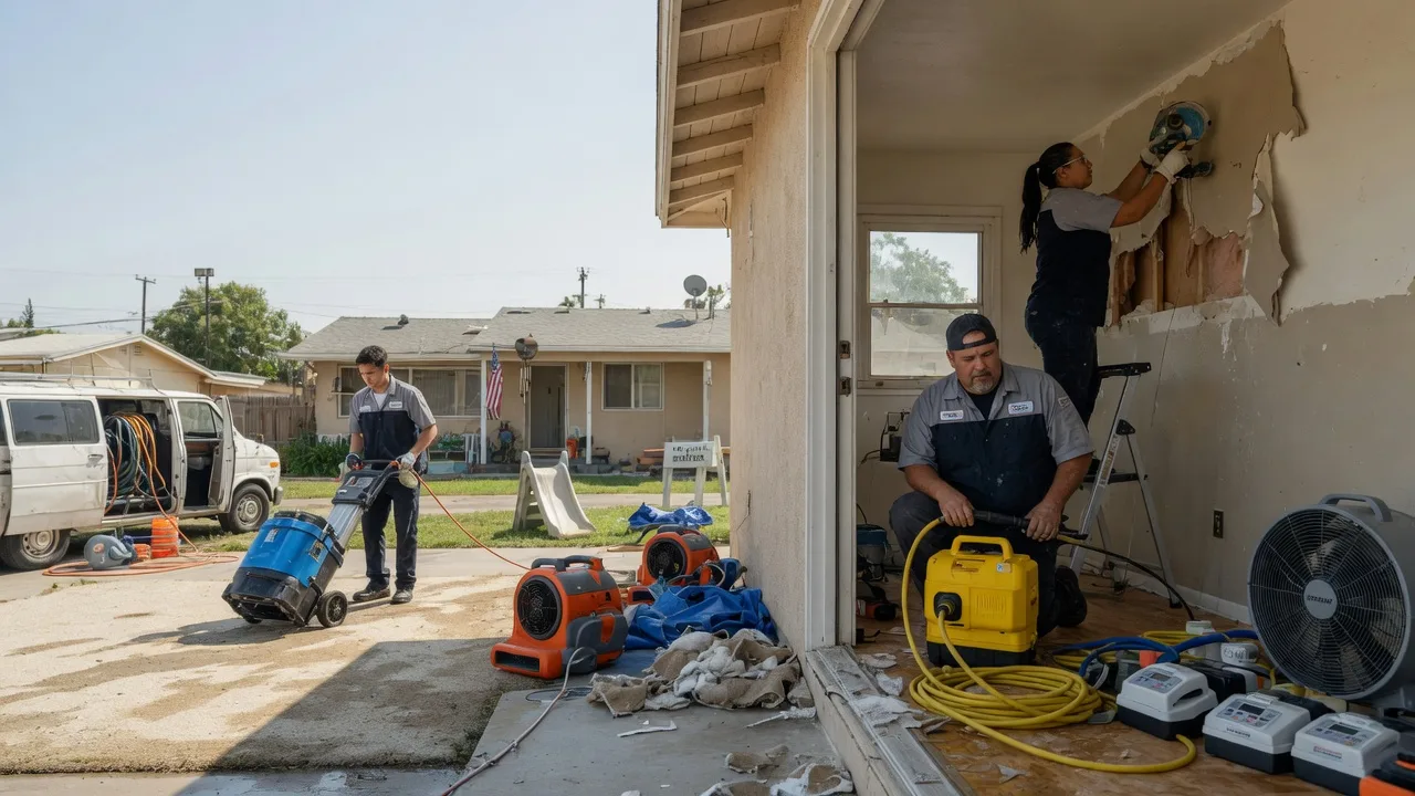 Water Damage Restoration in Goodrich, TX near me